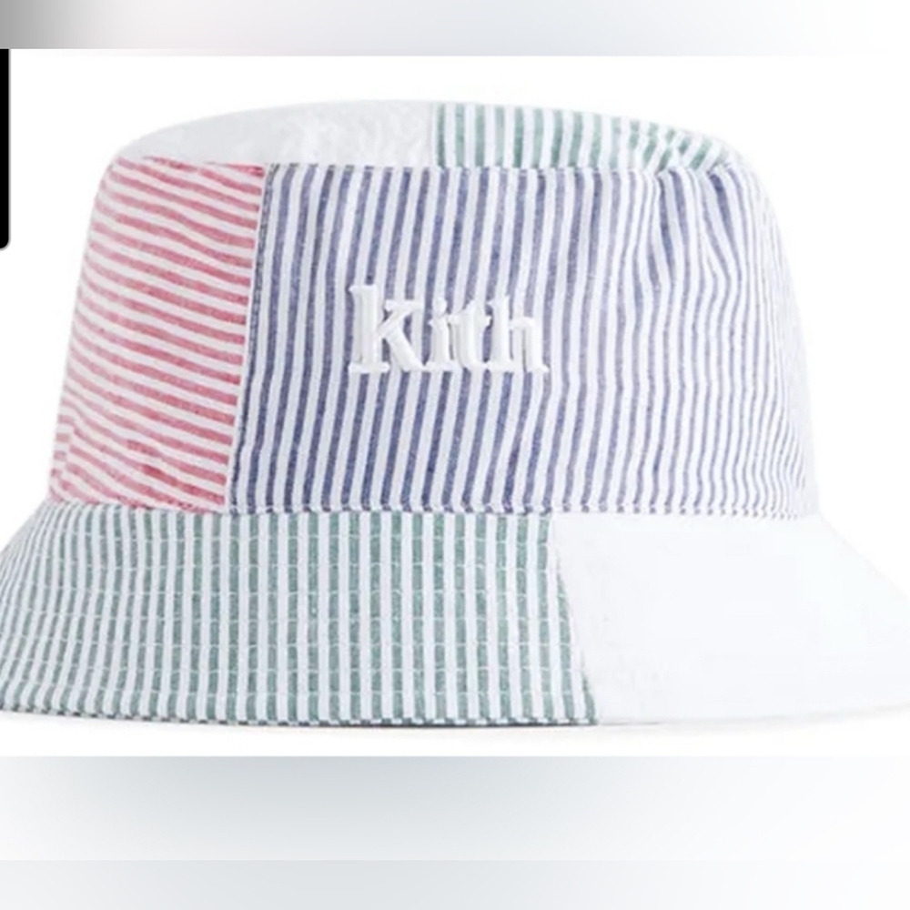 Kith Kids Striped Bucket Hat - Multicolor